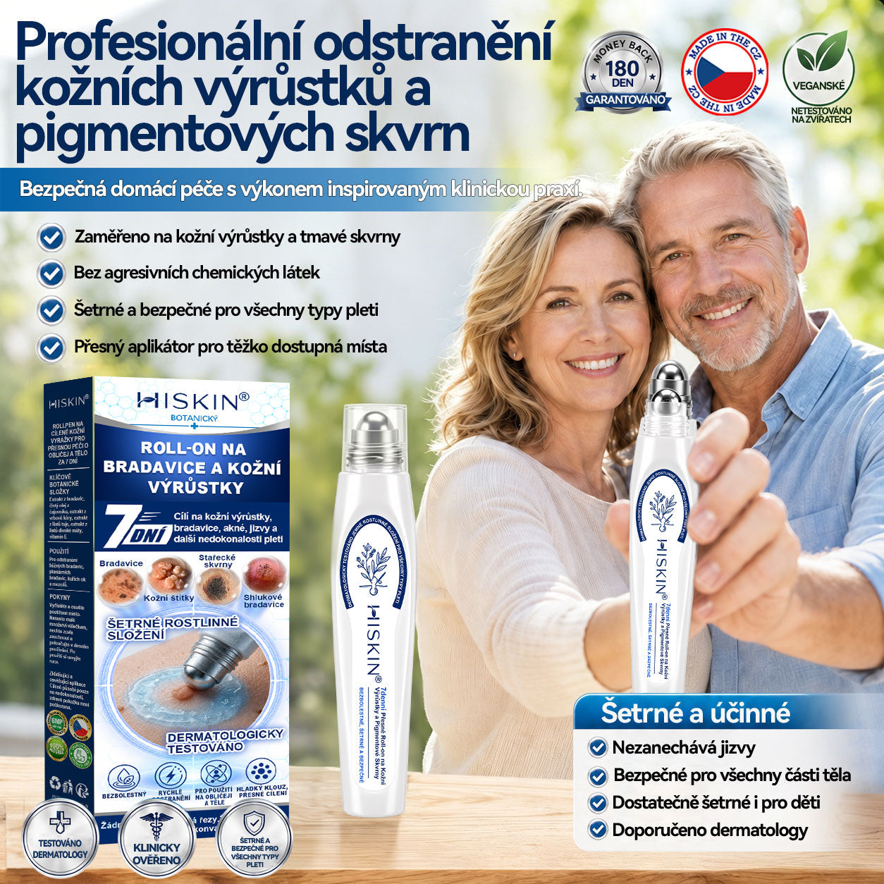 💛✅Oficiální značkový obchod | Hiskin® 7denní odstraňovač skvrn a pigmentových skvrn (Bezbolestný rollerball bez jizev)🐬（副本）