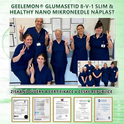 ✅ 𝐆𝐞𝑒𝑙𝑒𝐦𝐨𝐧® Glum𝐚𝐬𝐞tide 8 v 1 – Zeštíhlující nano mikrojihlový náplast 🇨🇿 Jen 1× denně ✅ Viditelné změny za 7 dní – na obezitu, kardiovaskulární zdraví, diabetes a kloubní problémy