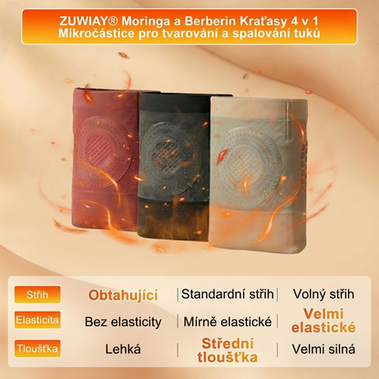 👙Oficiální obchod značky | ZUWIAY® 2026 Moringa & Berberine 4v1 mikročásticová tvarující a spalující tuk šortky