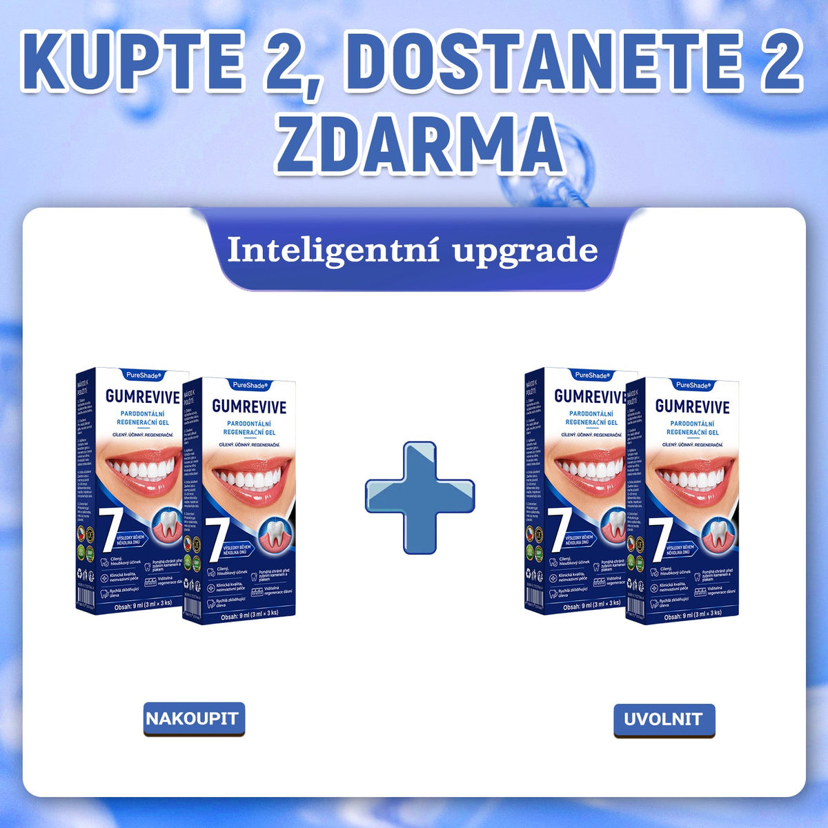 🦷PureShade® 🦷 GumRevive regenerační gel na dásně – pro zdravější dásně a sebevědomější úsměv 👍